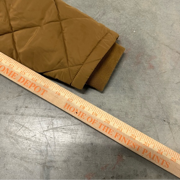 Levi's Women's Quilted Diamond Sherpa Lined Jacket Size XL 
Long Parka Coat - Picture 7 of 12